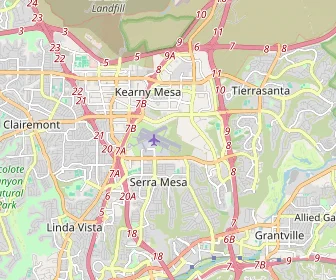 Area schools map